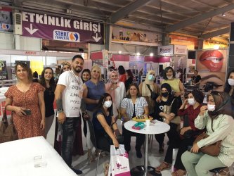 Dismek Kursiyerleri Güzellik Fuarını Gezdi
